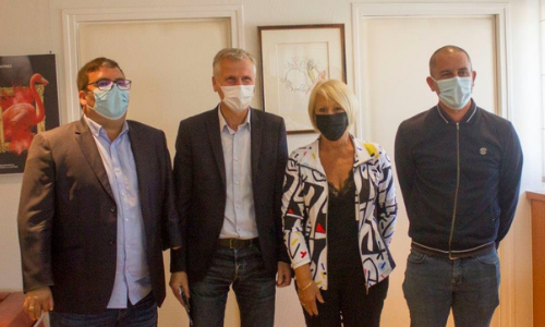 LES 3 ASSOCIATIONS D&rsquo;ELUS GARDOISES RENCONTRENT LA PRESIDENTE DU CONSEIL DEPARTEMENTAL