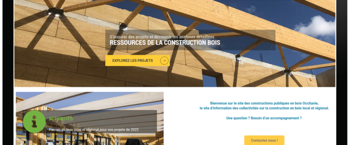 De nouvelles ressources sur le site Bois Construction Occitanie De nouvelles ressources sur le site Bois Construction Occitanie