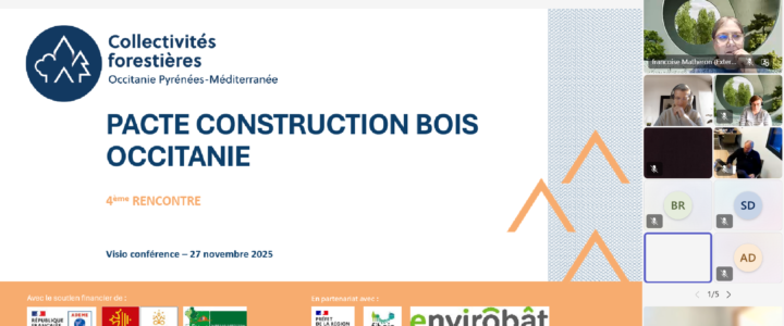 Succès des rencontres du Pacte Construction Bois Occitanie 2025 Succès des rencontres du Pacte Construction Bois Occitanie 2025