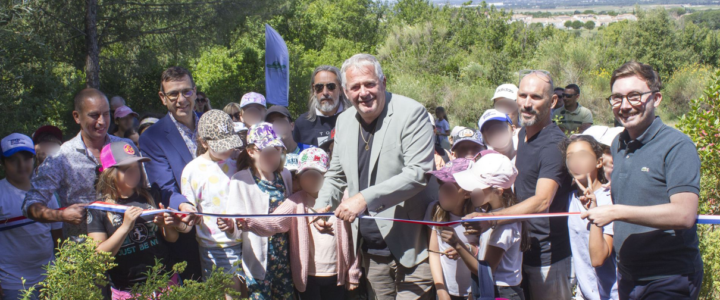 Générac confie sa forêt aux citoyens de demain Générac confie sa forêt aux citoyens de demain