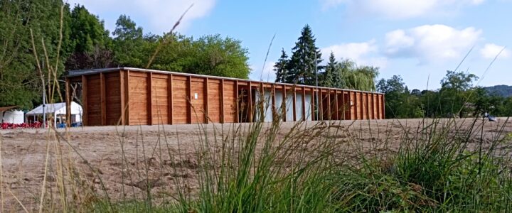 Du bois audois primé au niveau national : pavillon d’accueil de Puivert